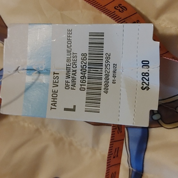 J McLaughlin Reversible Equestrian  Tahoe Down Vest Sz.L NWT - Picture 8 of 9